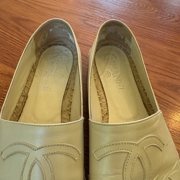 Chanel Lambskin Espadrilles - Picture 5 of 7